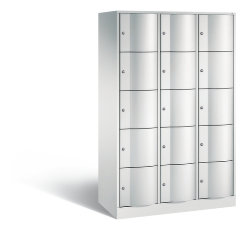 C+P armoire multicases Resisto, 15 compartiments