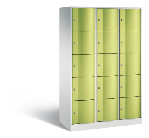 C+P armoire multicases Resisto, 15 compartiments