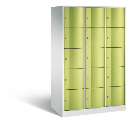 C+P armoire multicases Resisto, 15 compartiments