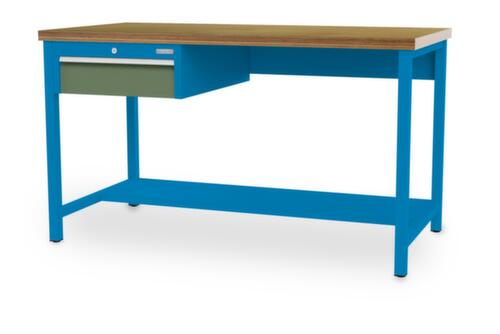 Bedrunka + Hirth Établi, 1 tiroir, 1/2 tablette