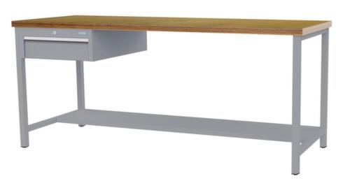 Bedrunka + Hirth Établi, 1 tiroir, 1/2 tablette