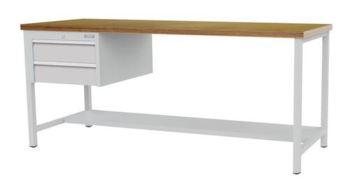 Bedrunka + Hirth Établi, 2 tiroirs, 1/2 tablette