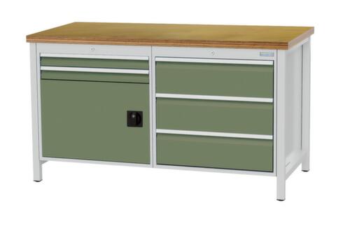 Bedrunka + Hirth Établi, 5 tiroirs, 1 armoire