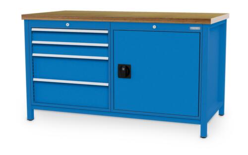 Bedrunka + Hirth Établi, 4 tiroirs, 1 armoire