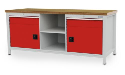 Bedrunka + Hirth Établi, 2 tiroirs, 2 armoires, 2 tablettes