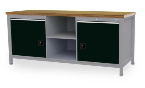 Bedrunka + Hirth Établi, 2 tiroirs, 2 armoires, 2 tablettes