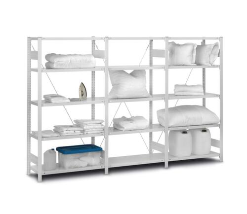 hofe Rayonnage antibactérien AntiBac®, hauteur x largeur x profondeur 2000 x 1010 x 635 mm, 5 tablettes