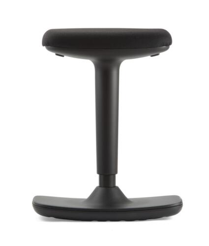 Dauphin Tabouret pivotant to-swift avec mécanisme de bascule, assise noir