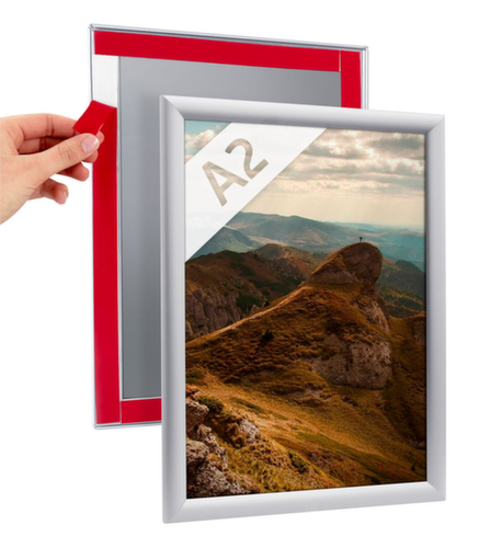 Cadre rabattable autocollant