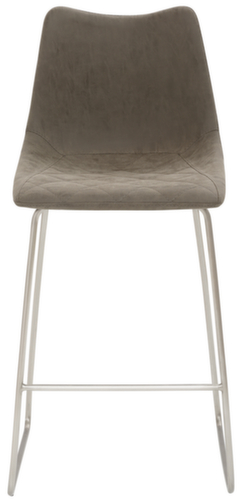 Mayer Sitzmöbel Tabouret de bar mySOLO avec base coulissante, assise vintage vase