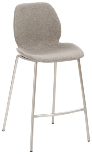 Mayer Sitzmöbel Tabouret de bar mySOLO, assise gris coquillage chiné