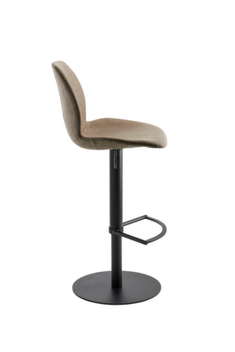 Mayer Sitzmöbel Tabouret de bar réglable en hauteur myMARCO, assise sable chiné