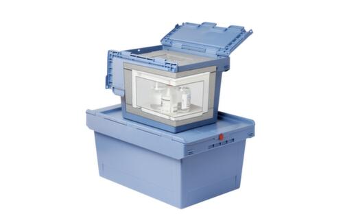 BITO Conteneur réutilisable à isolation thermique, capacité 5 l, couvercle crocodile