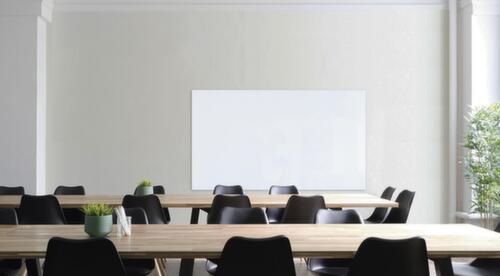 Franken tableau en verre magnétique, hauteur x largeur 1200 x 1200 mm