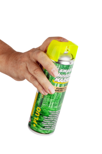 a.m.p.e.r.e. peinture de marquage Universal Marker pour la sylviculture, jaune fluo