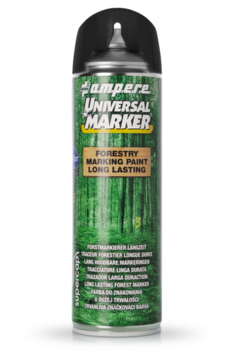 a.m.p.e.r.e. peinture de marquage Universal Marker pour la sylviculture, noir