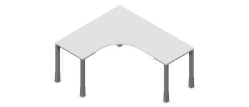 Nowy Styl Bureau à retour à hauteur réglable E10