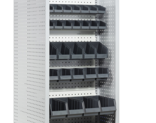 Treston bac à bec ESD, noir, profondeur 400 mm, polypropylène