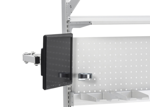 Treston bras porte-écran pour table de travail, hauteur 114 mm