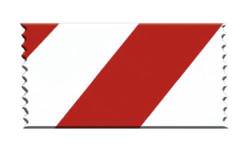 Système de guidage des personnes Wall XL pour montage mural, longueur de la courroie 5,4 m