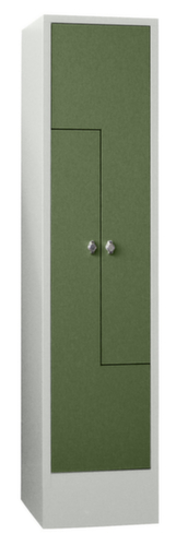 PAVOY Armoire vestiaire Z Basis avec 2 compartiments, largeur de compartiment 400 mm