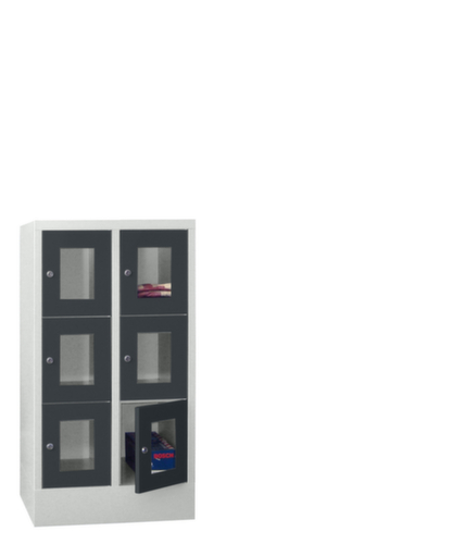 PAVOY armoire multicases Basis, 6 compartiments