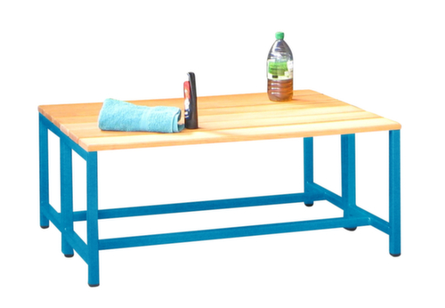 PAVOY Banc vestiaire Basis avec lames en bois
