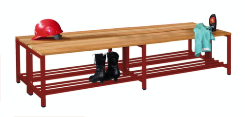 PAVOY Banc vestiaire Basis avec lames en bois