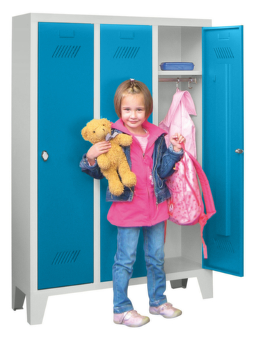 PAVOY Armoire vestiaire Basis pour écoles maternelles
