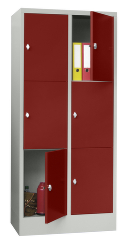 PAVOY armoire multicases Basis, 6 compartiments