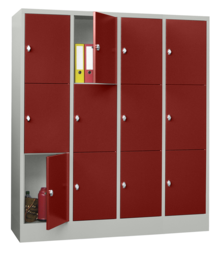 PAVOY armoire multicases Basis, 12 compartiments