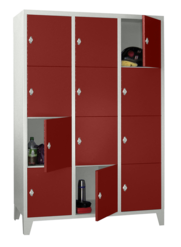 PAVOY armoire multicases Basis, 12 compartiments