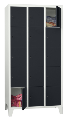 PAVOY armoire multicases Basis, 15 compartiments
