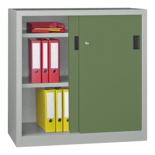PAVOY Armoire à portes coulissantes pour bureau Basis