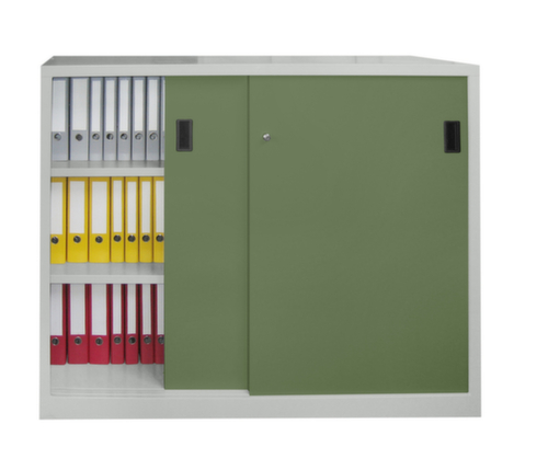 PAVOY Armoire à portes coulissantes pour bureau Basis