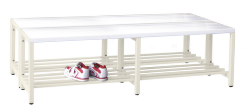 PAVOY Banc vestiaire Basis avec lames en plastique