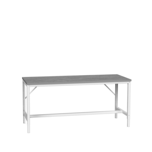 bott Établi à hauteur réglable verso, RAL7035 gris clair