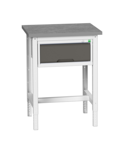 bott Établi verso, 1 tiroir, RAL7035 gris clair/RAL7016 gris anthracite