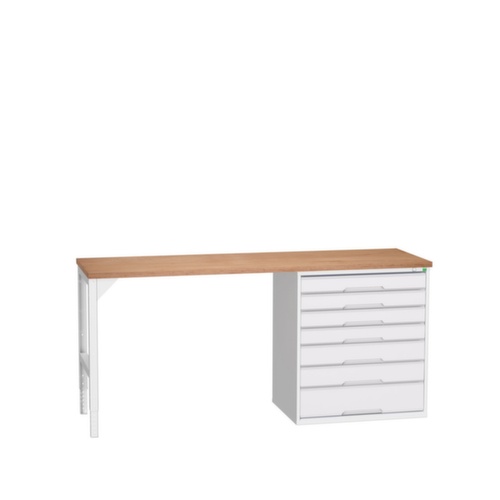 bott Établi verso, 7 tiroirs, RAL7035 gris clair/RAL7035 gris clair