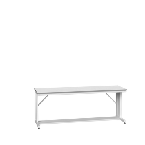 bott établi de montage autoportant verso, RAL7035 gris clair