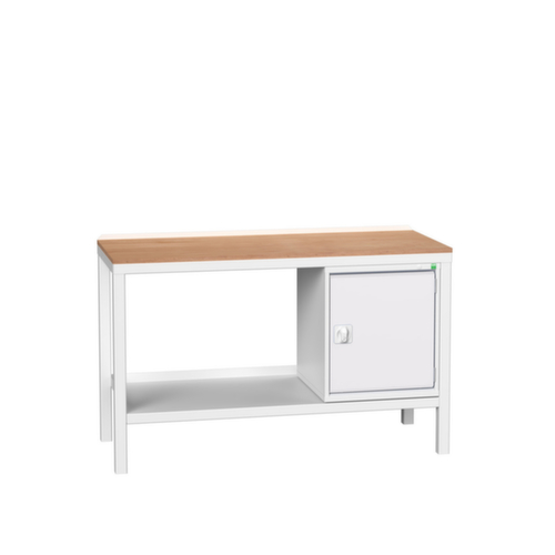 bott Établi verso, 1 armoire, 1 tablette, RAL7035 gris clair/RAL7035 gris clair