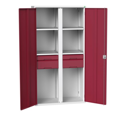 bott Armoire universelle verso avec tablettes et tiroirs, largeur 1050 mm