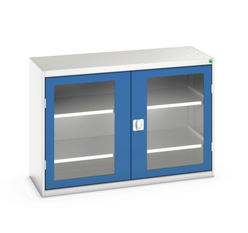 bott Armoire à portes battantes verso vitrées, largeur 1300 mm