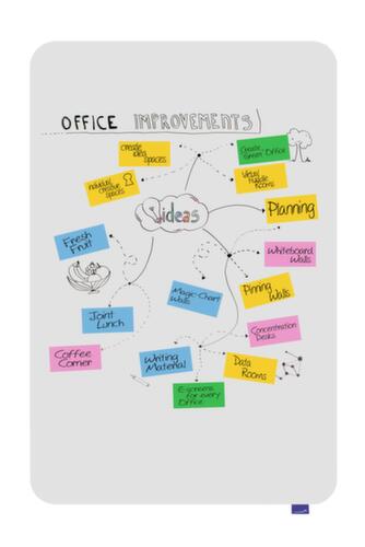 Legamaster Tableau blanc émaillé ESSENCE blanc, hauteur x largeur 1500 x 1000 mm