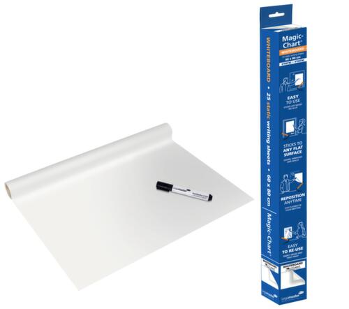 Legamaster film pour tableau blanc Magic-Chart, hauteur x largeur 600 x 800 mm