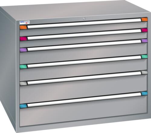 Thurmetall Armoire à tiroirs de largeur 1205 mm, 6 tiroir(s)