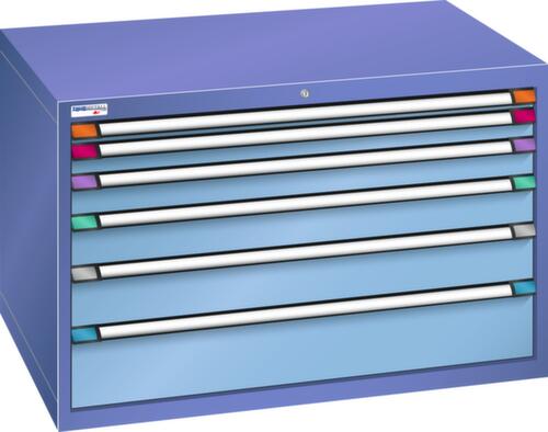 Thurmetall Armoire à tiroirs de largeur 1205 mm, 6 tiroir(s)