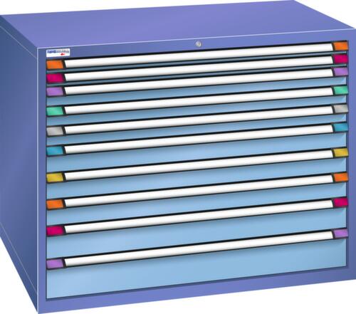 Thurmetall Armoire à tiroirs de largeur 1205 mm, 10 tiroir(s)