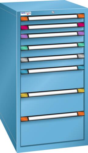 Thurmetall Armoire à tiroirs largeur 605 mm, 8 tiroir(s)