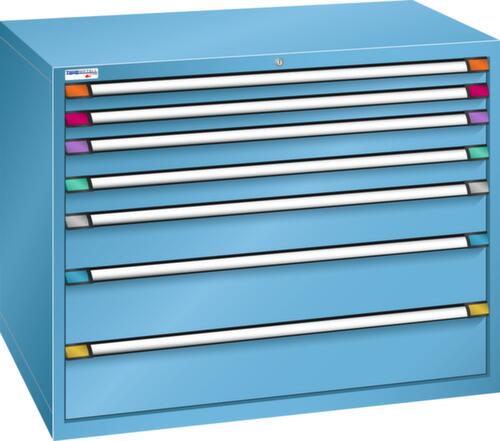 Thurmetall Armoire à tiroirs de largeur 1205 mm, 7 tiroir(s)